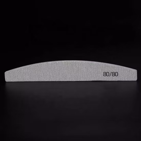 Lime tampone per unghie a mezzaluna colorata, lavabili, elastiche, di alta qualità, 100/180